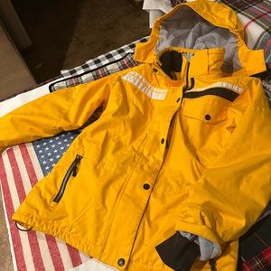 Youth winter coat with hood.  Size 12/14.   Great condition.
